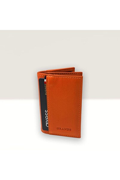 Grande Genuine Leather Card Wallet Transparent Card Holder