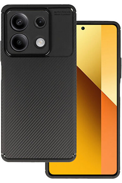 tel protect Πίσω Κάλυμμα Σιλικόνης Μαύρο (Redmi Note 13 5G)