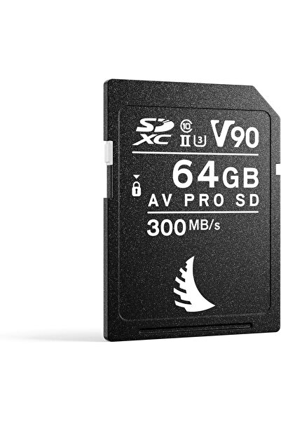 Angelbird بطاقة ذاكرة AVP064SDMK2V90 سعة 64 جيجابايت AV PRO MK2 UHS-II SDXC