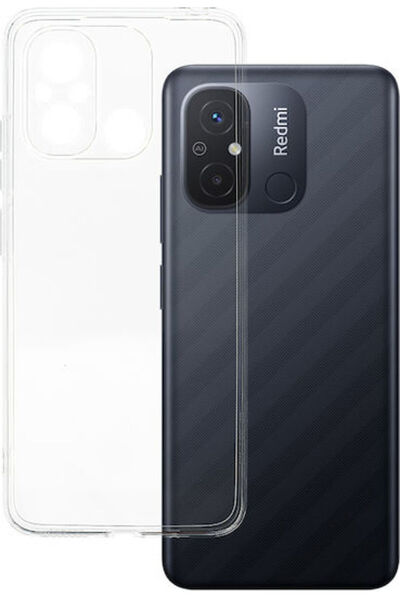 OEM Redmi Πίσω Κάλυμμα Σιλικόνης 1mm Διαφανές (Redmi 12C)