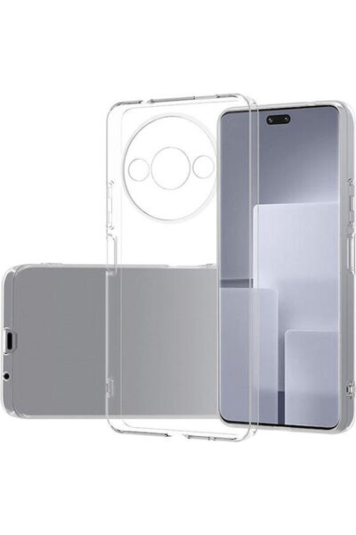 OEM Redmi A3 Πίσω Κάλυμμα Σιλικόνης 1mm Σετ με Διαφανές Γυαλί (Xiaomi Redmi A3)