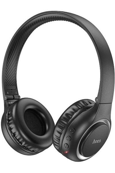 Hoco W41 Charm Ασύρματα / Ενσύρματα Ακουστικά On-Ear με 7 ώρες λειτουργίας Μαύρο