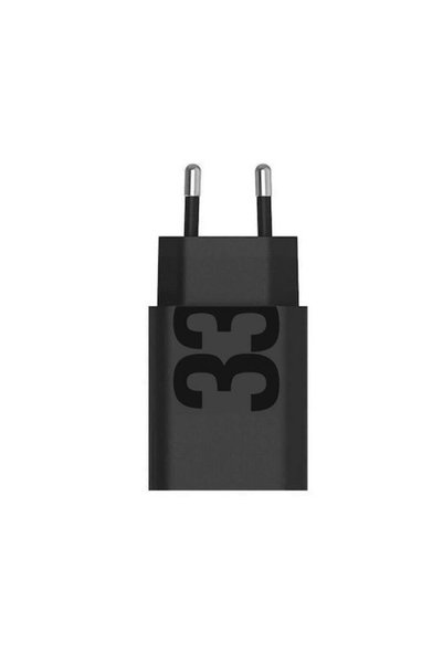 Motorola Φορτιστής Χωρίς Καλώδιο με Θύρα USB-C 33W Μαύρο (MC332)