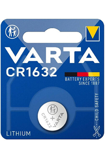 Varta Επαγγελματική Ηλεκτρονική Μπαταρία Λιθίου για Ρολόι CR1632 3V 1 τεμάχιο