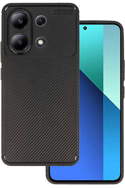 OEM Xiaomi Redmi Note 13 4g Μαύρο Σιλικόνης Άνθρακα Κωδικός: CAS.007.84.333