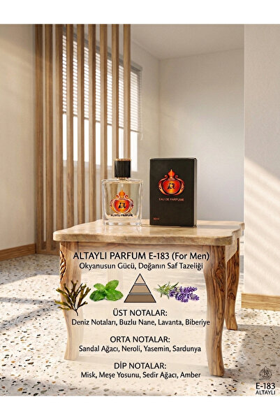 Erkek Parfüm EDP (50 ml) Ferahlatan Okyanus Esintisi