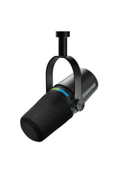 Shure MV7i - Έξυπνο Μικρόφωνο και Διεπαφή για Podcast