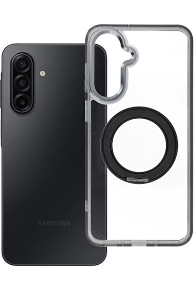 OEM Θήκη Samsung A17 με Κυκλική Βάση Στήριξης, Συμβατή με Magsafe, Μαύρη