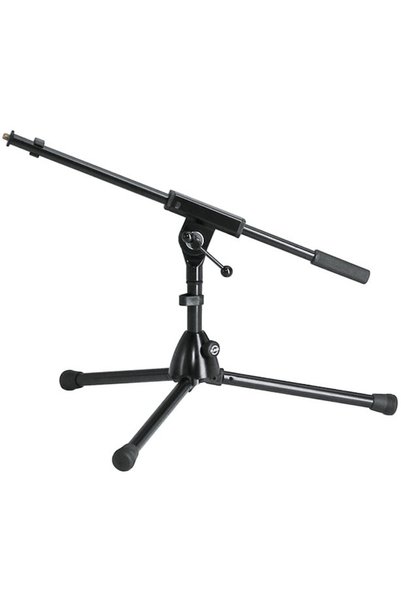 König Meyer Konig & Meyer 25910 Μαύρο - Βάση μικροφώνου χαμηλού ύψους με αναδ...