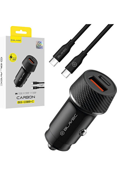 Blavec BS-03B-C Φορτιστής Αυτοκινήτου 18W Γρήγορης Φόρτισης με Θύρες 1xUSB-A ...