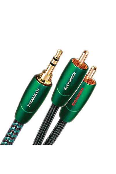 AudioQuest Evergreen 3.5mm αρσενικό - 2x RCA αρσενικό 2μ - Καλώδιο ήχου