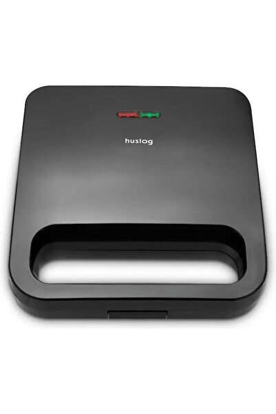 Huslog Συσκευή παρασκευής σάντουιτς και γκριλ 800W Μαύρο