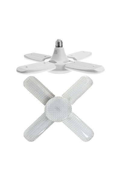 VOLEMİ Pervane Kristal LED Lamba Dört Kanatlı 4+1 60W 220V 6000LM 8720