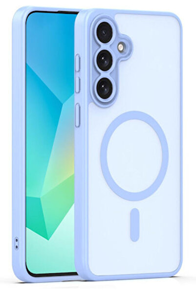 OEM Mag Matt Σιλικόνης Πίσω Κάλυμμα 2mm Ανοιχτό Μπλε Galaxy S26