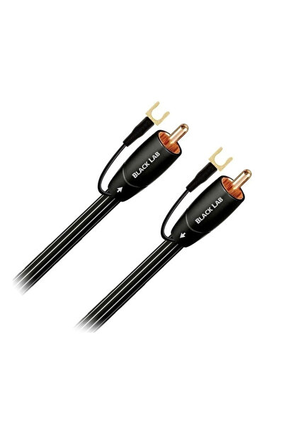 AudioQuest Black Lab RCA αρσενικό - RCA αρσενικό 5μ - Καλώδιο Υπογούφερ