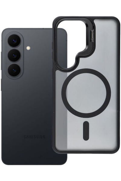 Forcell F-protect Πίσω Κάλυμμα Σιλικόνης / Πλαστικό Μαύρο (Galaxy S26)