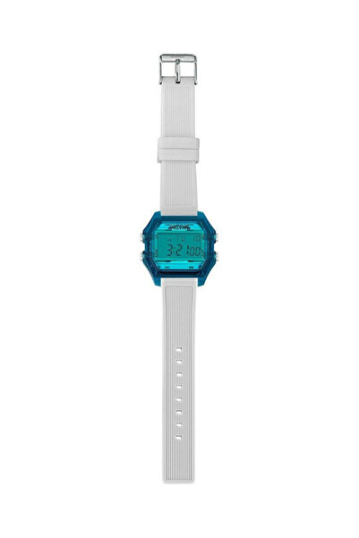 As I Am I AM Ψηφιακό Ανδρικό Ρολόι 44mm με Μπαταρία και Λευκό Λουράκι από Καο...
