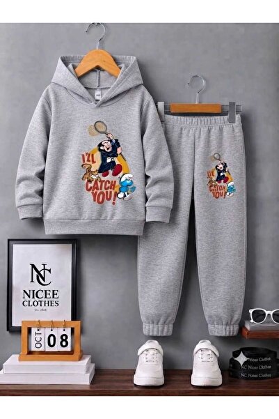 Leto Lykia SET TRENING COPII UNISEX (IMPRIMEU DE IARNĂ GARGAMEL)