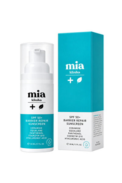 mia klinika واقي شمس لاصلاح حاجز البشرة SPF 50+ من ميا كلينيكا - 50 مل