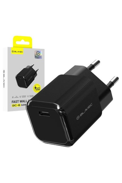 Blavec Φορτιστής GaN Χωρίς Καλώδιο με Θύρα USB-C 33W Power Delivery / Quick C...