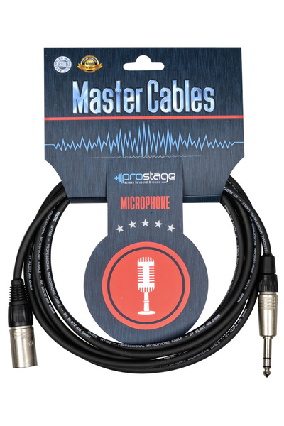 Prostage MTS-07 - Επαγγελματικό καλώδιο XLR αρσενικό σε Jack 1/4 TRS 7 μέτρα