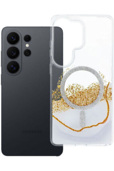OEM Πίσω Κάλυμμα Πλαστικό / Σιλικόνης Χρυσό (Galaxy S26 Ultra)
