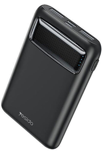 Yesido YP33 Power Bank 5000mAh με 2 θύρες USB-A Μαύρο
