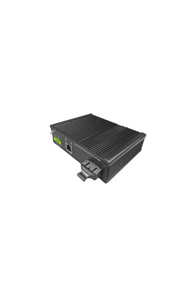 OEM Switch Industrial POE 1 Port Rj45 Gigabit + 1 port dublu SC Gigabit 20km ...