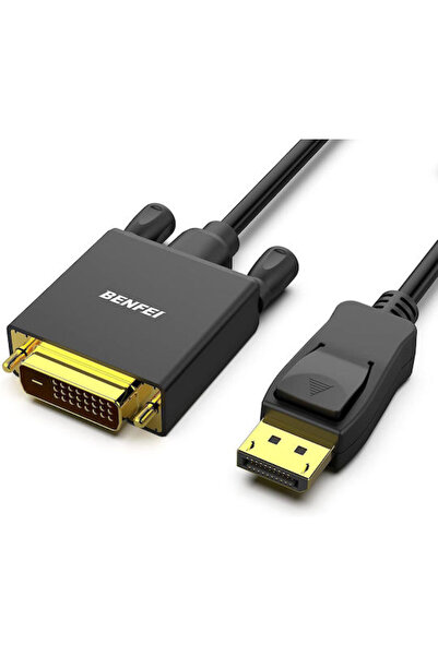 BENFEI Καλώδιο DVI-D Αρσενικό σε DisplayPort Αρσενικό 0.9μ Μαύρο GSM276139