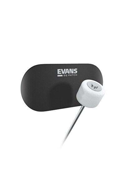 EVANS EQPB2 EQ Patch Μαύρο - Προστατευτικό Μεμβράνης Διπλού Μπάσου Τύμπανου, ...