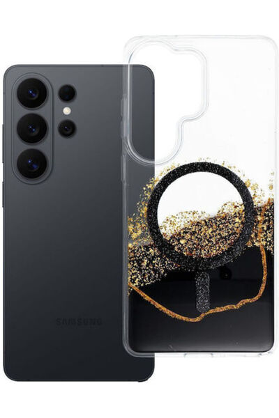 OEM Πίσω Κάλυμμα Πλαστικό / Σιλικόνης Χρυσό (Galaxy S26 Ultra)