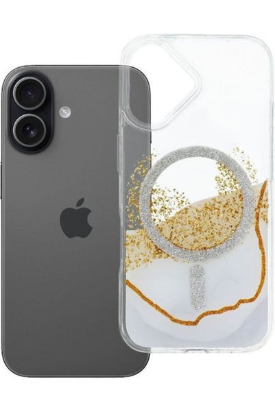 OEM Πίσω Κάλυμμα Πλαστικό / Σιλικόνης Χρυσό (iPhone 17)