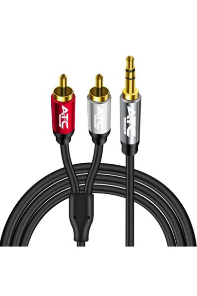 ATC Electronics HQ Καλώδιο Ήχου Mini TRS 3.5mm σε 2 RCA, 1.5μ