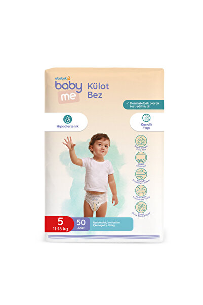Baby&Me baby me Külot Bez Junior 5 Numara 11-18 kg – 50 Adet