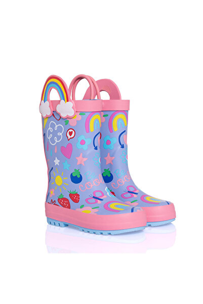 ebebek Hello Baby HelloBaby Kız Bebek Yağmur Çizmesi