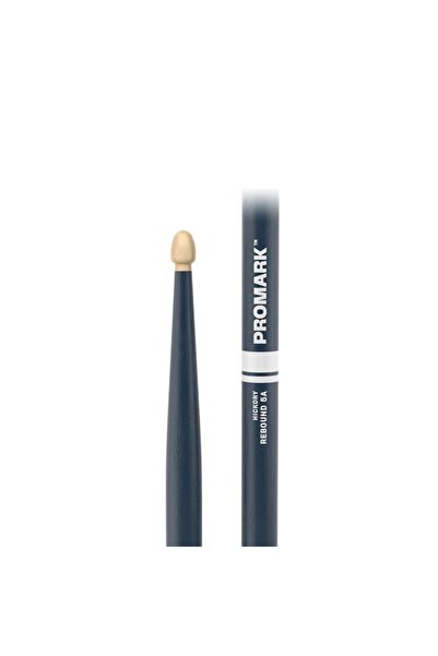 Promark RBH565AW-BLUE Rebound 5A - Μπαγκέτες ντραμς από ξύλο Χίκορι, βαμμένες...
