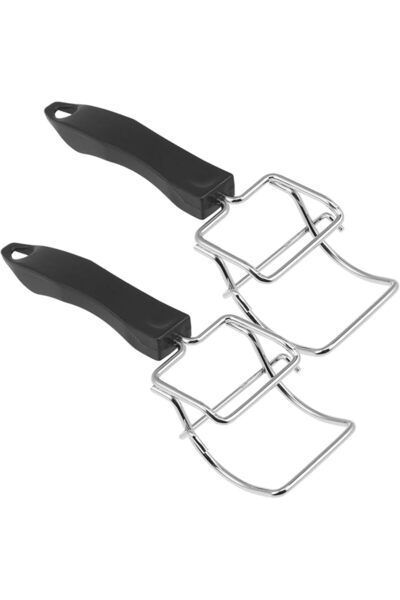 PRETYZOOM 2pcs Oven Clips Hot Plate Grip Clamp Scald Resistant Oven Rack Pull...