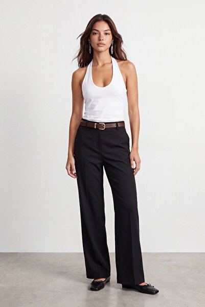 VAGGON Belted Trousers