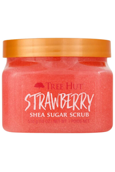 TreeHut Treat Hutt Strawberry Sugar Scrub & Shea Butter - 510g