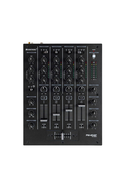 Omnitronic PM404F - Συμπαγής Μίκτης DJ 4 Καναλιών με Bluetooth και Φίλτρα LPF...