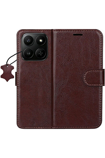 Smart Games Έξυπνη Θήκη Book Δερμάτινη Καφέ (Motorola Edge 70)
