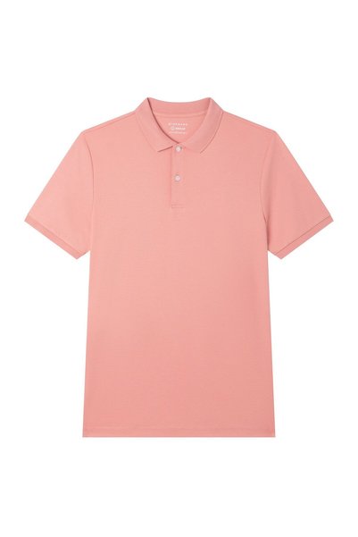 Giordano Men’s Slim Fit Liquid Touch Cotton Interlock Polo