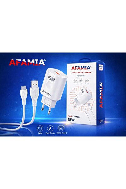 18W Hızlı Şarj Aleti Adaptörü QC 3.0 / PD USB-C Type-C