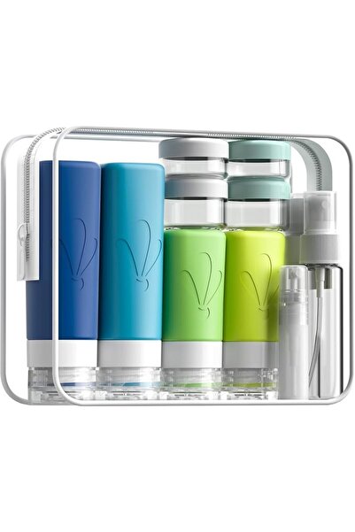 INSFIT 17 Pack Travel Bottles for Toiletries, TSA Approved 90ml 60ml Travel S...