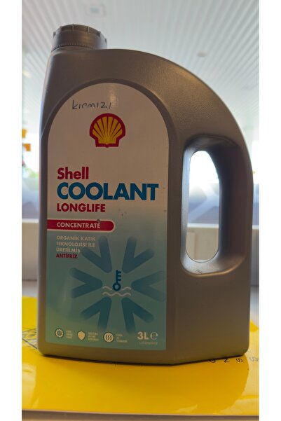 SHELL SHELLCOOLANT LONGLIFE 3LT KIRMIZI ANTİFİRİZ