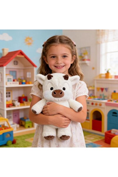 Heribom 30 Cm Koşan İnek Peluş Oyuncak