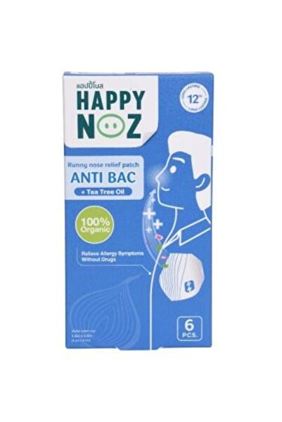Happy Noz Hapi nuz tea tree oil antibacterial nasal relief stickers - 6 pieces