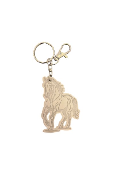 OMES Horse Medal - White