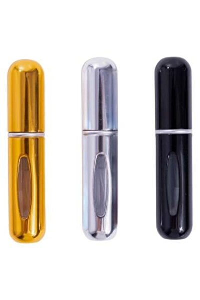 Sologo زجاجة عطر قابلة للتعبئة من سولو جو - 3 قطع × 5 مل