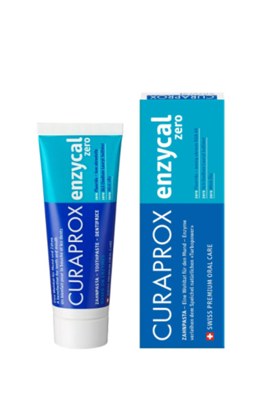 Curaprox Enzcal zero fluoride-free toothpaste by cureprox - 75ml
